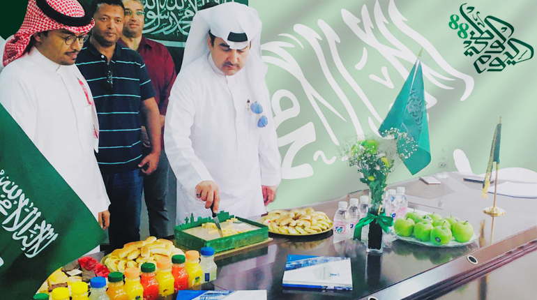 The company celebrates the National Day